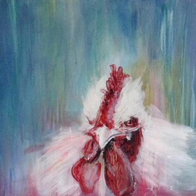 Peintures animalières à plumes